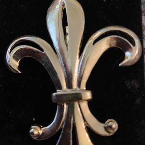Large Fleure De Lys Pin Vintage